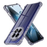 Husa pentru OnePlus 13, Techsuit Shockproof Clear Silicone, fumuriu