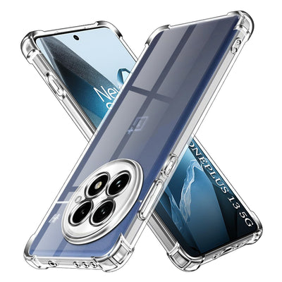 Husa pentru OnePlus 13, Techsuit Shockproof Clear Silicone, transparenta
