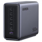 Statie de incarcare UGREEN Nexode X759 (55550B), GaN, Incarcare rapida, USB, 5x Type-C, PD 3.1, 500W, gri