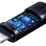 Cablu Mcdodo de date BAT Series (CA-5210), USB-C to Lightning, 36W, Afisaj digital, 1.2m, negru