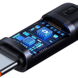 Cablu Mcdodo de date BAT Series (CA-5780), USB-C to USB-C, 60W, Afisaj digital, 1.2m, negru