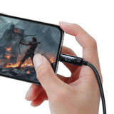 Cablu Mcdodo de date BAT Series (CA-5780), USB-C to USB-C, 60W, Afisaj digital, 1.2m, negru