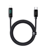 Cablu Mcdodo de date (CA-8810), USB-C to Lightning, 36W, Afisaj digital, 1.2m, negru