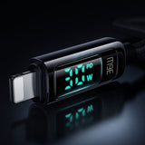 Cablu Mcdodo de date (CA-8810), USB-C to Lightning, 36W, Afisaj digital, 1.2m, negru