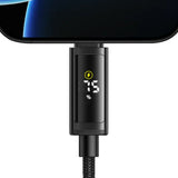 Cablu Mcdodo de date (CA-8000), USB-C to USB-C, Dual Afisaj LED, 100W, Incarcare rapida, 1.2m, negru