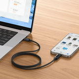 Cablu Mcdodo de date (CA-8000), USB-C to USB-C, Dual Afisaj LED, 100W, Incarcare rapida, 1.2m, negru