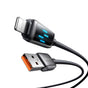 Cablu Mcdodo de date (CA-5250), USB-A to Lightning, Afisaj LED, 1.2m, negru