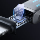 Cablu Mcdodo de date (CA-5250), USB-A to Lightning, Afisaj LED, 1.2m, negru
