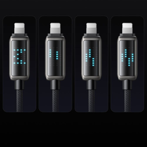 Cablu Mcdodo de date (CA-2630), USB-C to Lightning, 36W, Afisaj LED, PD Incarcare rapida, 1.2m, negru