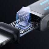 Cablu Mcdodo de date (CA-2630), USB-C to Lightning, 36W, Afisaj LED, PD Incarcare rapida, 1.2m, negru