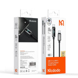 Cablu Mcdodo de date (CA-4250), USB-C to USB-C, 100W, Afisaj LED, PD Incarcare rapida, 1.2m, negru