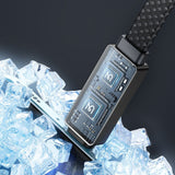 Cablu Mcdodo de date Rythm Series (CA-4980), USB-A to Type-C, 6A, Afisaj LED, Incarcare rapida, 1.2m, negru