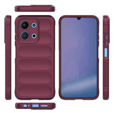 Husa pentru Xiaomi Redmi 15C 4G, Techsuit Magic Shield, bordo