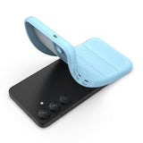Husa pentru Samsung Galaxy S25 FE, Techsuit Magic Shield, bleu