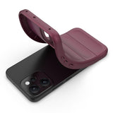 Husa pentru OPPO Reno14 FS 5G, Techsuit Magic Shield, bordo