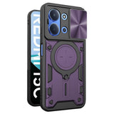 Husa pentru Xiaomi Redmi 15C 4G, Techsuit CamGuard Pro, albastru