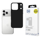 Husa pentru iPhone 17 Pro Max, 3mk Matt Case Pro, negru