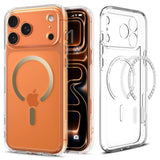 Husa pentru iPhone 17 Pro Max, Spigen Ultra Hybrid MagSafe (ACS10284), transparenta