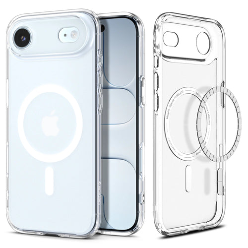 Husa pentru iPhone 17 Air, Spigen Ultra Hybrid MagSafe (ACS10317), alb