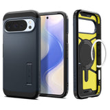Husa pentru Google Pixel 10 Pro XL, Spigen Tough Armor MagSafe (ACS09729), albastru