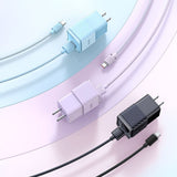 Cablu Mcdodo de date (CA-3650), Type-C to USB-A, Transparent Design, 100W, 1.2m, negru