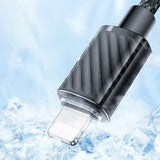 Cablu Mcdodo de date (CA-3660), Type-C to Lightning, Transparent Design, 36W, 1.2m, negru