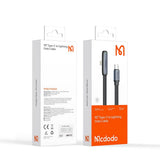 Cablu Mcdodo de date (CA-3350), Type-C to Lightning, 90 Degree Design, 36W, Indicator LED, 1.2m, negru
