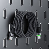 Cablu Mcdodo de date Self-Winding Series (CA-2000), USB-C to USB-C, 60W, Incarcare rapida, 1.2m, negru