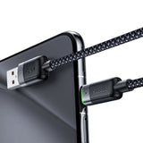 Cablu Mcdodo de date Self-Winding Series (CA-5650), USB-A to USB-C, 6A, 1.2m, negru