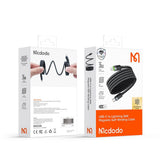 Cablu Mcdodo de date Self-Winding Series (CA-2010), USB-C to Lightning, 36W, 1.2m, negru