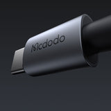 Cablu Mcdodo de date (CA-6940), cu Charging Light, USB-C to Lightning, Transparent Design, 36W, 1.2m, negru