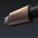 Cablu Mcdodo de date (CA-6941), cu Charging Light, USB-C to Lightning, Transparent Cable, 36W, 1.2m, auriu