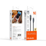 Cablu Mcdodo de date (CA-8190), cu 7 Colorful Lights, USB-C to Lightning, 36W, 3A, 1.2m, negru