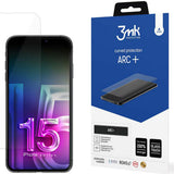 Folie de protectie pentru iPhone 15, 3mk ARC+ Protective Film