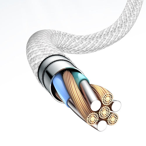 Cablu Mcdodo de date (CA-5690), USB-C to USB-C, PD Incarcare rapida, 3A, 60W, 480Mbps, 1m, alb