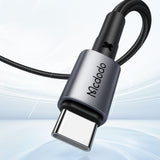Cablu Mcdodo de date (CA-3130), Type-C to Type-C, PD Incarcare rapida, 3.25A, 65W, 1m, negru