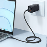 Cablu Mcdodo de date (CA-3130), Type-C to Type-C, PD Incarcare rapida, 3.25A, 65W, 1m, negru