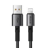 Cablu Mcdodo de date (CA-3580), Lightning to USB-A, 3A, 1.2m, negru