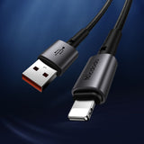 Cablu Mcdodo de date (CA-3580), Lightning to USB-A, 3A, 1.2m, negru