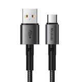 Cablu Mcdodo de date (CA-3590), Type-C to USB-A, PD Incarcare rapida, 6A, 100W, 1.2m, negru