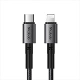 Cablu Mcdodo de date (CA-2850), Type-C to Lightning, PD Incarcare rapida, 3A, 36W, 1.2m, negru