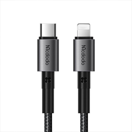 Cablu Mcdodo de date (CA-2850), Type-C to Lightning, PD Incarcare rapida, 3A, 36W, 1.2m, negru