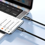 Cablu Mcdodo 3in1 Cablu de date O Series (CA-4940), USB-C to Lightning/USB-C/Incarcator wireless Apple Watch, 100W, 1.2m, negru