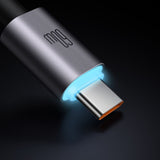 Cablu Mcdodo 4in1 Cablu de date Extreme Energy Series (CA-6560), cu Magnetic Ends, USB-C/USB-A to USB-C/Lightning, 60W, 1.2m, negru