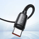 Cablu Mcdodo de date (CA-3680), Type-C to Type-C, Incarcare rapida, PD 3.1, 5A, 240W, 1.2m, negru