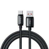 Cablu Mcdodo de date (CA-4730), USB-A to Type-C, Incarcare rapida, 6A, 120W, Indicator LED, 1.5m, negru