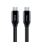 Cablu Mcdodo de date (CA-7132), USB-C to USB-C, 100W, 10Gb/s, 4K@60Hz, 5A, 1.2m, negru