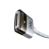 Cablu Mcdodo Magnetic Cable (CA-2071), USB-C to MagSafe 3, 140W, LED Indicator, 2m, alb