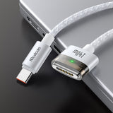 Cablu Mcdodo Magnetic Cable (CA-2071), USB-C to MagSafe 3, 140W, LED Indicator, 2m, alb