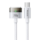 Cablu Mcdodo Magnetic Cable (CA-2071), USB-C to MagSafe 3, 140W, LED Indicator, 2m, alb